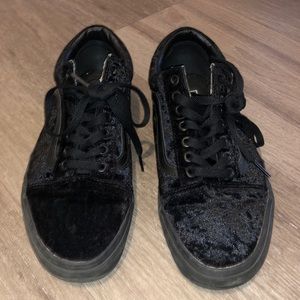 Black Suede Vans